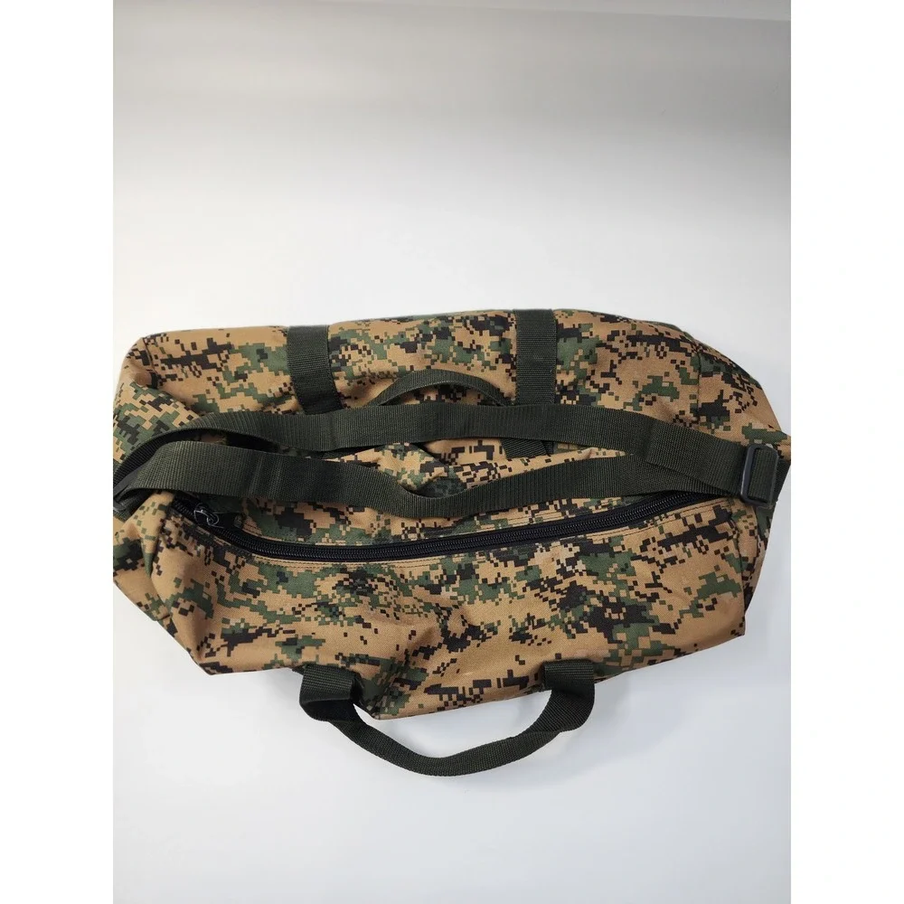 MARPAT Digital Camo Duffel Bag Tactical Military Style Woodland Travel Gym Bag